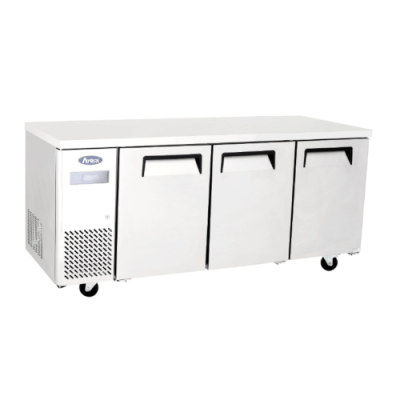 Atosa YPF9047 3 Door freezer counter