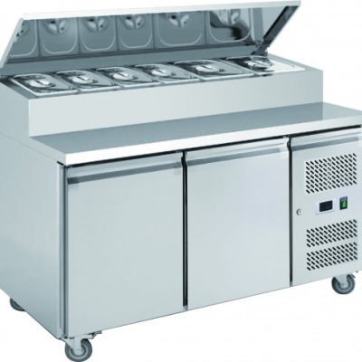 Chefsrange SP270 2 Door prep counter