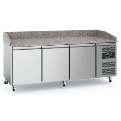 EcoFrost 3 door pizza counter